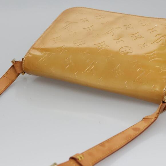 LOUIS VUITTON Monogram Vernis Thompson Street Bag Beige M91301 - Picture 6 of 13